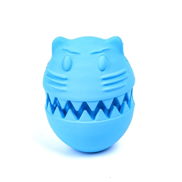 Amazon Hot Sale OEM ODM Factory Directly Audible & Food Leakage Toy Cat Design Rubber Toy | Feisuo Pet