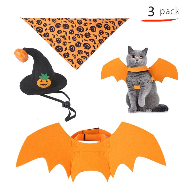 Ready Stock Wholesale & OEM 3pcs Halloween Dog Clothing Suit Sets | Feisuo Pet