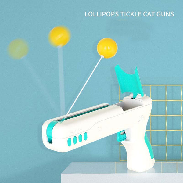 Ready Stock Wholesale & OEM Lollipop Funny Cat Gun Toy | Feisuo Pet