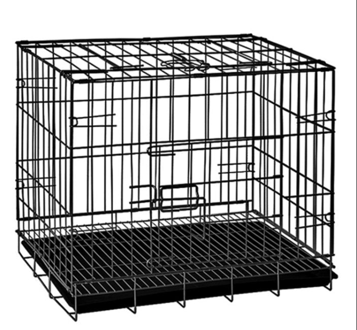 In Stock Large Middle Small Size Thickened Bold Iron Cage for Dog Cat Pets - Feisuo Pet