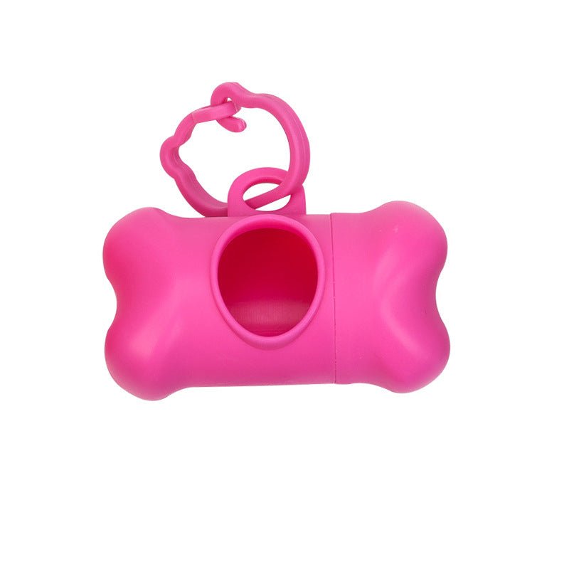 Ready Stock & Small Wholesale Bone Shape Poop Bag Dispenser for Pet Dogs Portable Design Multi Color - Feisuo Pet
