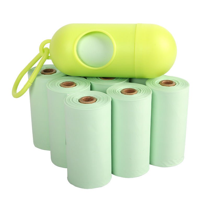 Ready Stock & Wholesale & OEM 100% Degradable Corn Starch Dog Poop Bag Single Package - Feisuo Pet
