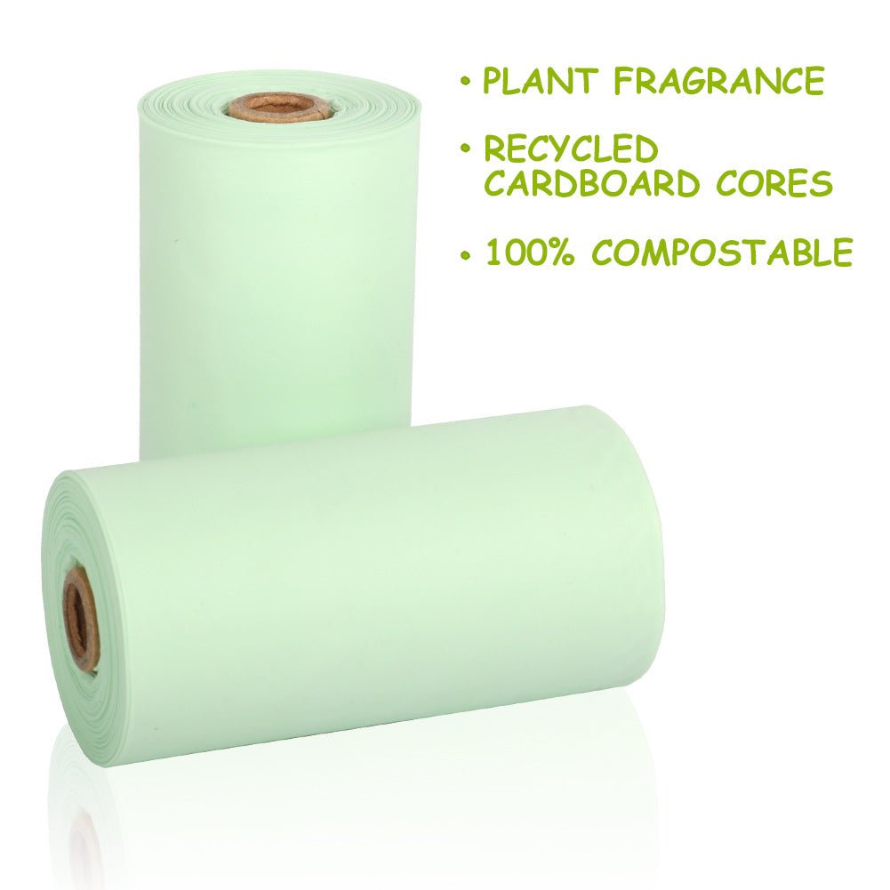 Ready Stock & Wholesale & OEM 100% Degradable Corn Starch Dog Poop Bag Single Package - Feisuo Pet