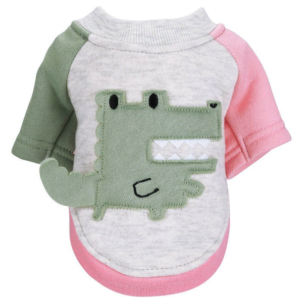 Ready Stock Wholesale & OEM Autumn Cute Crocodile Pet Shirt - Feisuo Pet