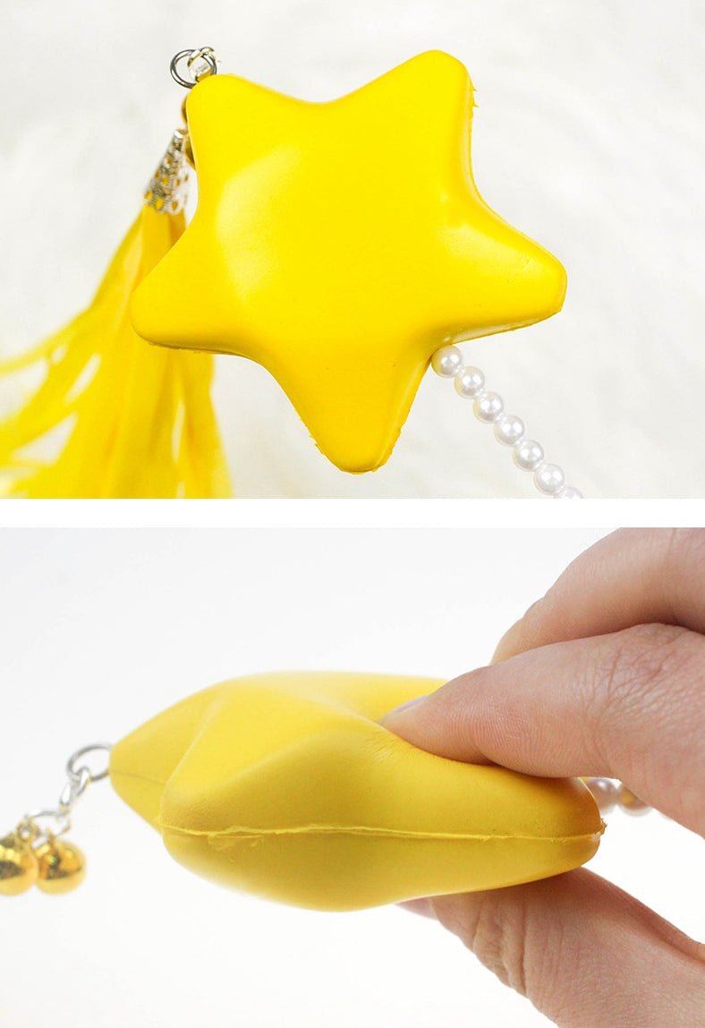 Ready Stock Wholesale & OEM Beautiful Star Tassel Cat Stick - Feisuo Pet