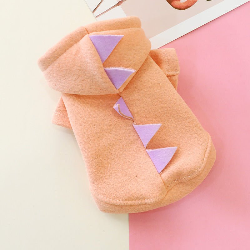 Ready Stock Wholesale & OEM Cute Dinosaur Short Hoodie Shirt - Feisuo Pet