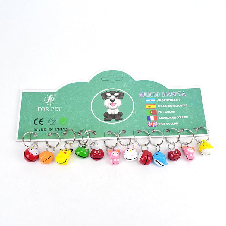 Ready Stock Wholesale & OEM Cute Dog Cat Bell Cartoon Design - Feisuo Pet