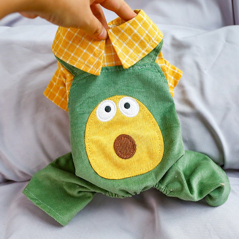 Ready Stock Wholesale & OEM Cute Green Spring Pet Jumpsuits for Dog Cat Clothing - Feisuo Pet