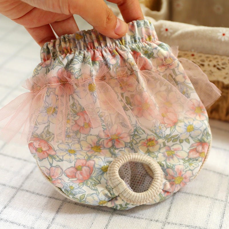 Ready Stock Wholesale & OEM Cute Lace Pet Dog Cat Physiological Shorts - Feisuo Pet