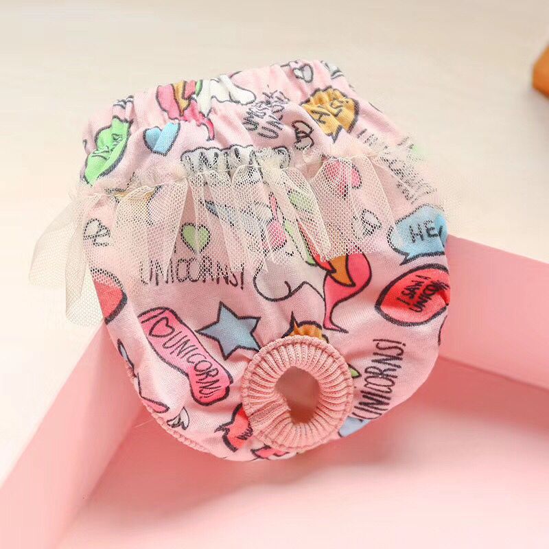 Ready Stock Wholesale & OEM Cute Lace Pet Dog Cat Physiological Shorts - Feisuo Pet