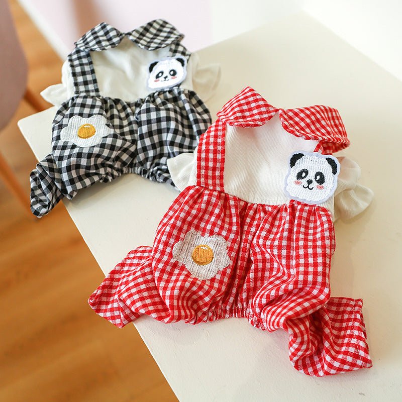 Ready Stock Wholesale & OEM Cute Panada Pet Jumpsuits for Dog Overalls - Feisuo Pet