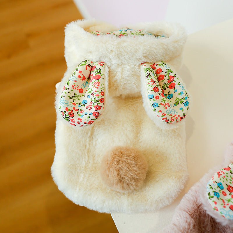 Ready Stock Wholesale & OEM Cute Rabbit Ear Fleece Pet Vest - Feisuo Pet