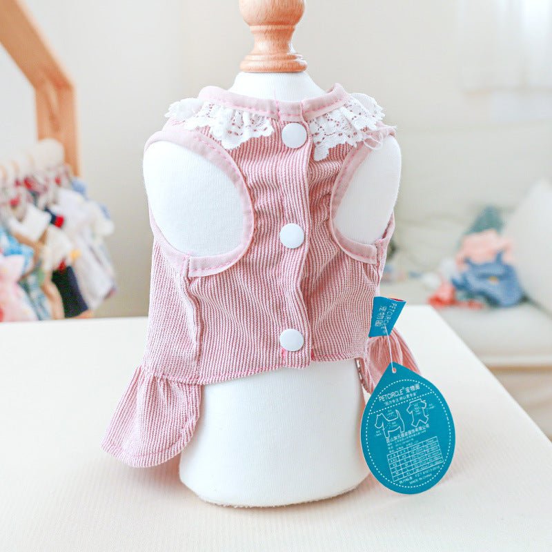 Ready Stock Wholesale & OEM Cute Rabbit Sleeveless Pet Dress - Feisuo Pet