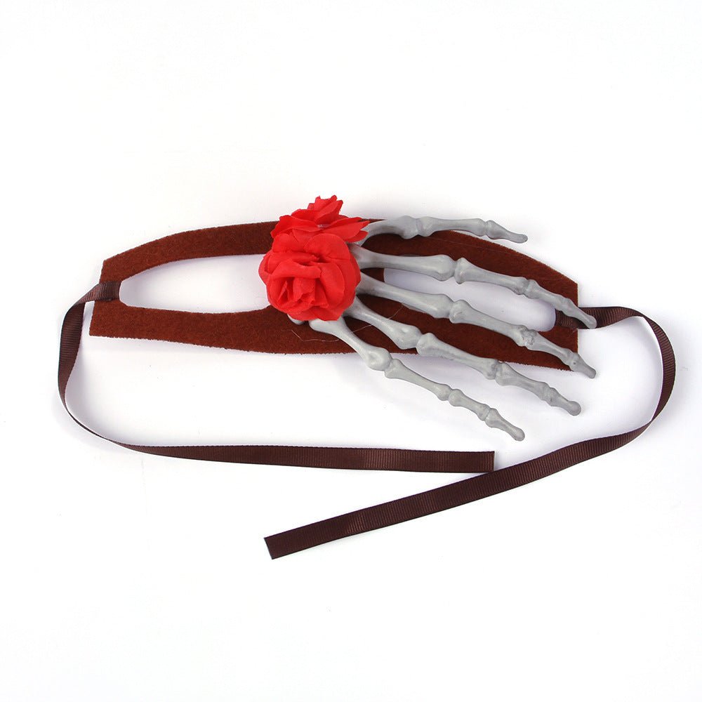 Ready Stock Wholesale & OEM Halloween Decoration for Pet Hand Bone Wig - Feisuo Pet