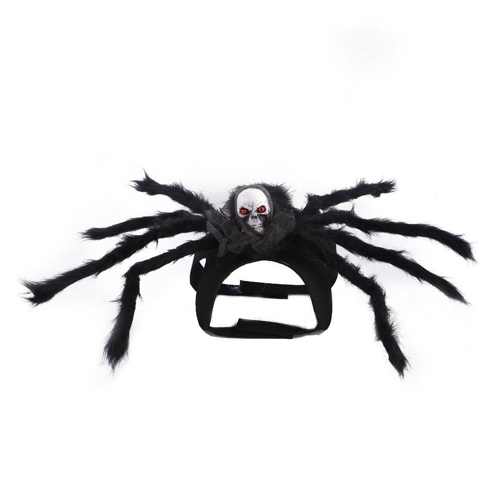 Ready Stock Wholesale & OEM Halloween Dress Up Spider Skull Dog Clothing - Feisuo Pet