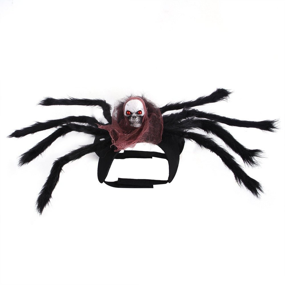 Ready Stock Wholesale & OEM Halloween Dress Up Spider Skull Dog Clothing - Feisuo Pet