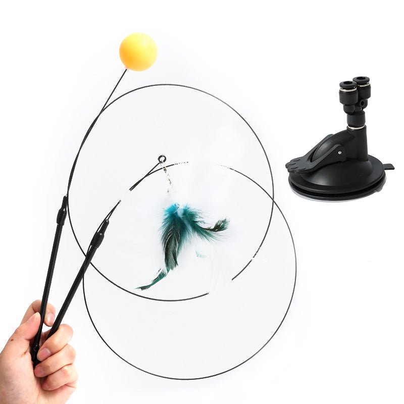 Ready Stock Wholesale & OEM Strong Sucker Wire Teasing Cat Stick - Feisuo Pet